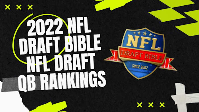 2022 NFL DRAFT BIBLE VIRTUAL GUIDE QUARTERBACK RANKINGS